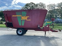 2008 strautmann vertimix 2000 double voermengwagen - afbeelding 24 van  29
