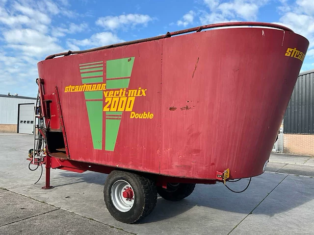 2008 strautmann vertimix 2000 double voermengwagen - afbeelding 26 van  29