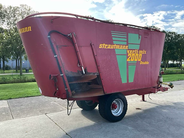 2008 strautmann vertimix 2000 double voermengwagen - afbeelding 28 van  29