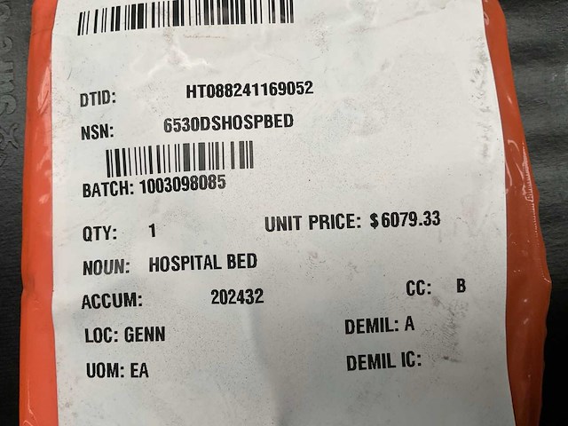 2008 stryker hospital bed - afbeelding 7 van  8