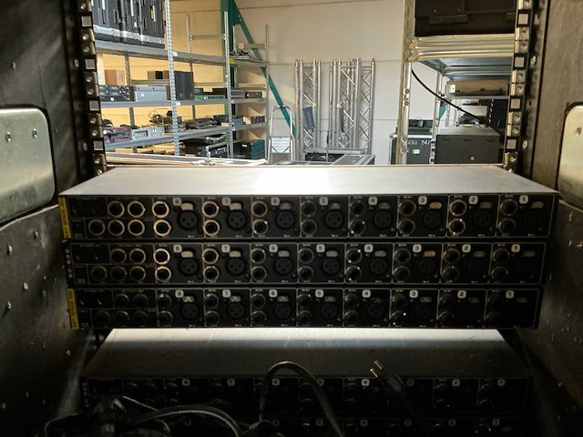 2008 studio projects sp828 rackmixer (3x) - afbeelding 4 van  4