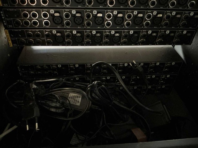 2008 studio projects sp828 rackmixer (3x) - afbeelding 4 van  4