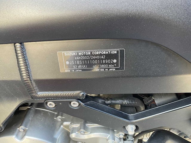2008 suzuki v strom 1000 motorfiets - afbeelding 13 van  13