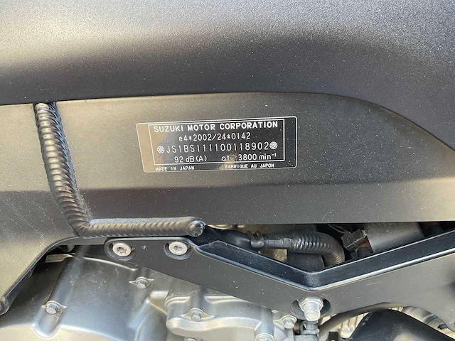 2008 suzuki v strom 1000 motorfiets - afbeelding 13 van  13