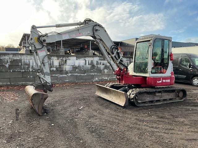 2008 takeuchi tb 180fr midigraafmachine - afbeelding 1 van  44