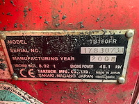 2008 takeuchi tb 180fr midigraafmachine - afbeelding 39 van  44