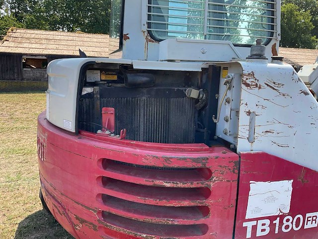 2008 takeuchi tb180 fr midigraafmachine - afbeelding 3 van  8