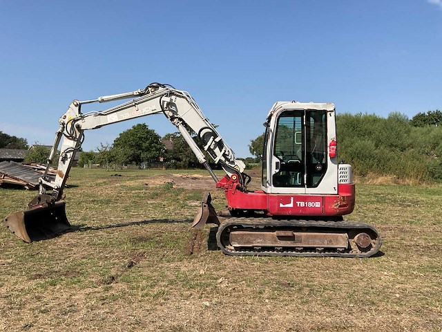 2008 takeuchi tb180 fr midigraafmachine - afbeelding 5 van  8