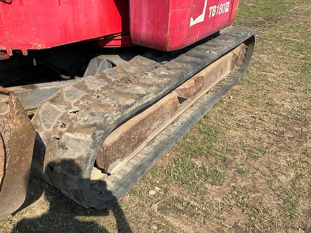 2008 takeuchi tb180 fr midigraafmachine - afbeelding 6 van  8