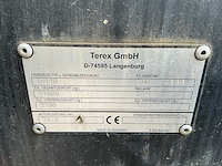 2008 terex tw110 banden graafmachine - afbeelding 46 van  50