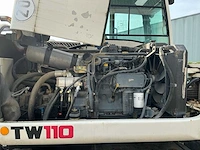 2008 terex tw110 banden graafmachine - afbeelding 32 van  50
