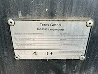 2008 terex tw110 banden graafmachine - afbeelding 50 van  50
