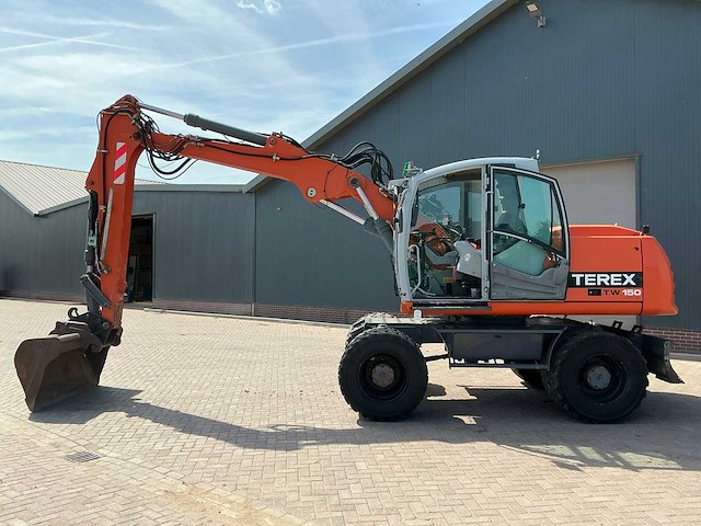 2008 terex tw150 banden graafmachine - afbeelding 43 van  45