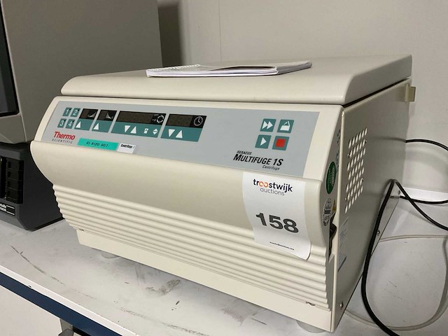 2008 thermo scientific heraeus multifuge 1s tafel centrifuge - afbeelding 1 van  6