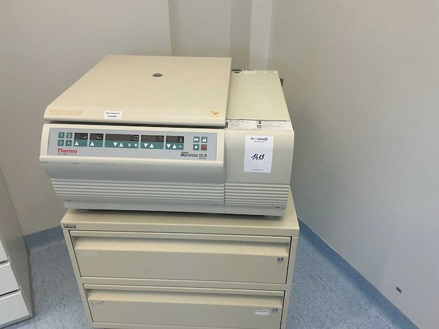 2008 thermo scientific multifuge 1s-r centrifuge - afbeelding 3 van  6
