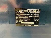2008 topcraft tsm6021 tegelzaagmachine - afbeelding 3 van  3
