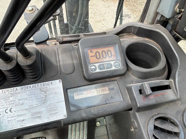 2008 toyota 02-8fgjf35 lpg vorkheftruck 3500kg - afbeelding 3 van  16