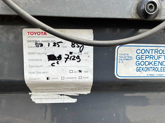 2008 toyota 02-8fgjf35 lpg vorkheftruck 3500kg - afbeelding 17 van  21
