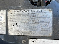 2008 toyota 7fbef16 vorkheftruck - afbeelding 15 van  22