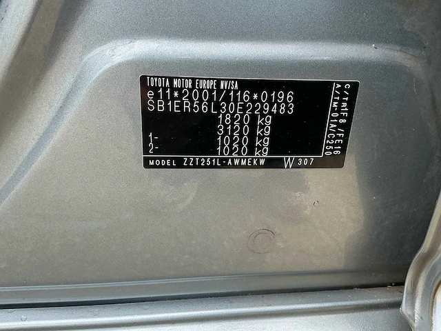 2008 toyota avensis wagon 1.8 vvti luna personenauto - afbeelding 39 van  39