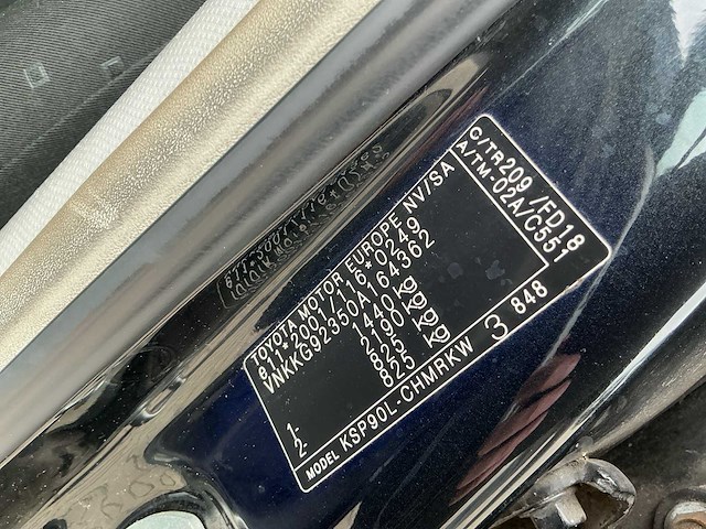 2008 toyota yaris 1.0 vvti + personenauto - afbeelding 8 van  26