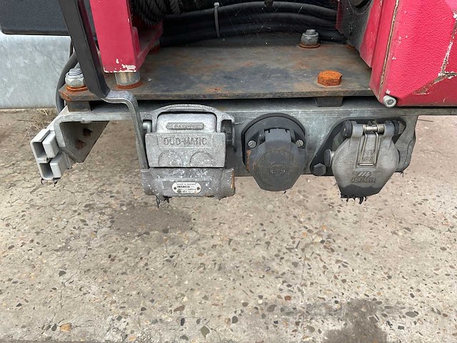 2008 trias 711-75 autotransport oplegger - afbeelding 8 van  19