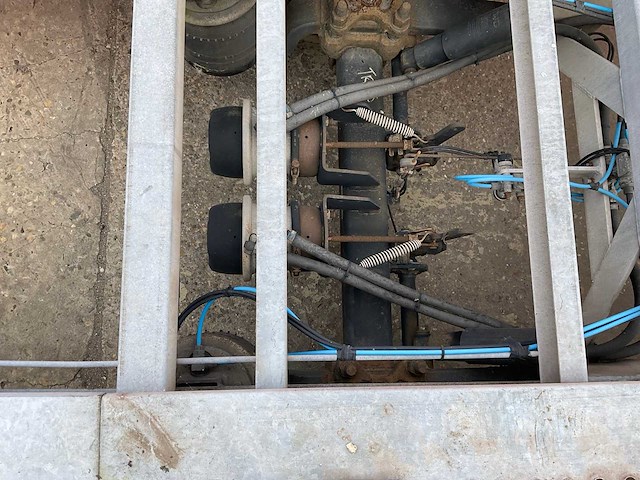 2008 trias 711-75 autotransport oplegger - afbeelding 16 van  19