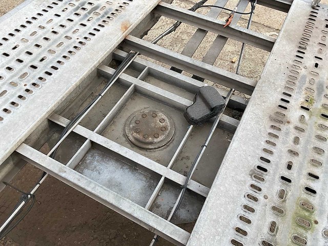 2008 trias 711-75 autotransport oplegger - afbeelding 19 van  19