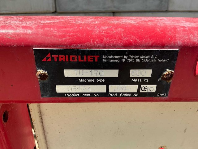 2008 trioliet tu-170 hydraulische kuilvoersnijder 1,70 m – 2,50 m³ - afbeelding 9 van  9