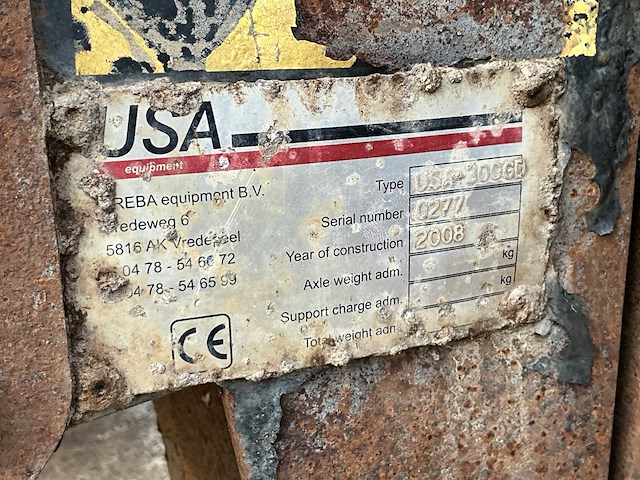 2008 usa equipment 300 gd dumper aanhanger - afbeelding 10 van  18