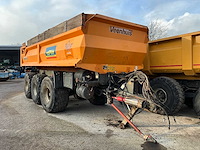 2008 veenhuis bk-30 dumper aanhanger - afbeelding 1 van  18