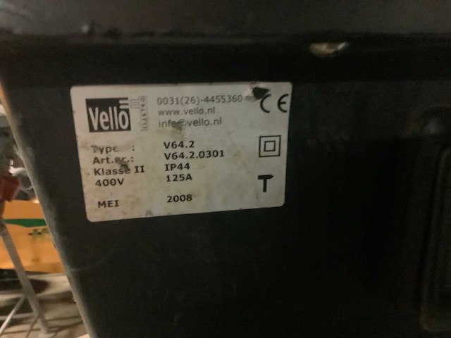 2008 vello v64.2 overige aannemersmateriaal - afbeelding 8 van  8