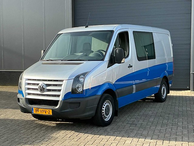 2008 volkswagen crafter 35 2.5 tdi l2h1 dc dubbelcabine bedrijfswagen - afbeelding 1 van  18