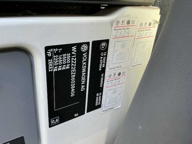 2008 volkswagen crafter 35 2.5 tdi l2h1 dc dubbelcabine bedrijfswagen - afbeelding 17 van  18