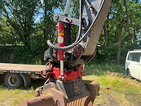 2008 volvo ew140c banden graafmachine met kanteljuk en rotator - afbeelding 7 van  50