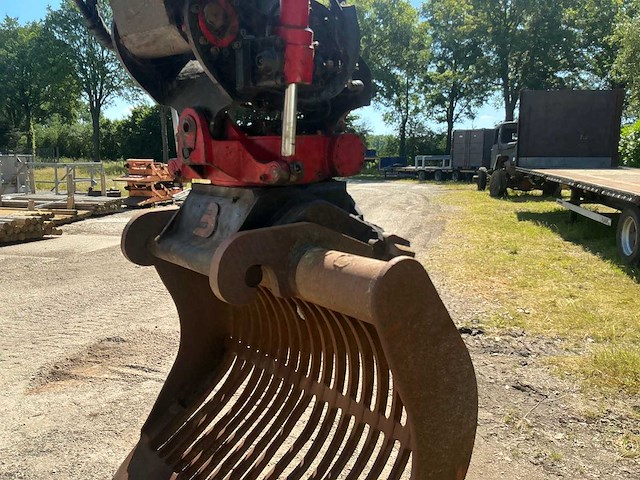 2008 volvo ew140c banden graafmachine met kanteljuk en rotator - afbeelding 10 van  50