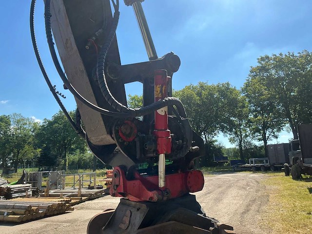 2008 volvo ew140c banden graafmachine met kanteljuk en rotator - afbeelding 11 van  50