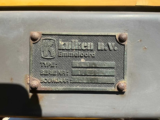 2008 volvo ew140c banden graafmachine met kanteljuk en rotator - afbeelding 19 van  50