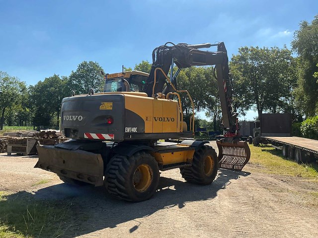 2008 volvo ew140c banden graafmachine met kanteljuk en rotator - afbeelding 48 van  50