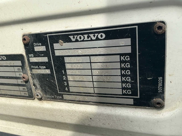 2008 volvo fm 390 vrachtwagen 4x2 - afbeelding 59 van  59