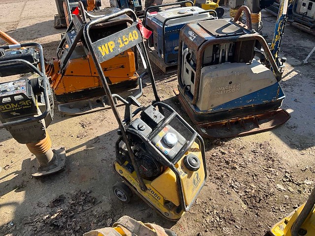 2008 wacker wp154aw trilplaat - afbeelding 1 van  4