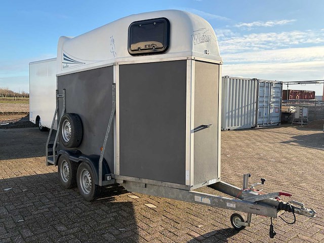 2008 weijer w2000f paardentrailer - afbeelding 14 van  16