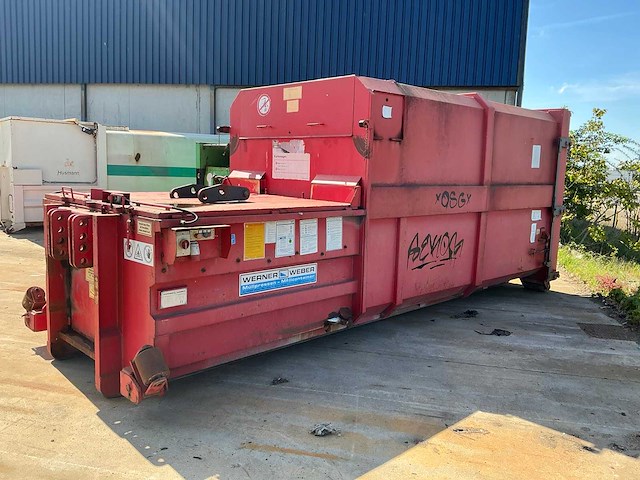 2008 werner-weber mpc20-n haakarm perscontainer - afbeelding 1 van  8