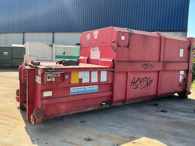 2008 werner-weber mpc20-n haakarm perscontainer - afbeelding 2 van  8