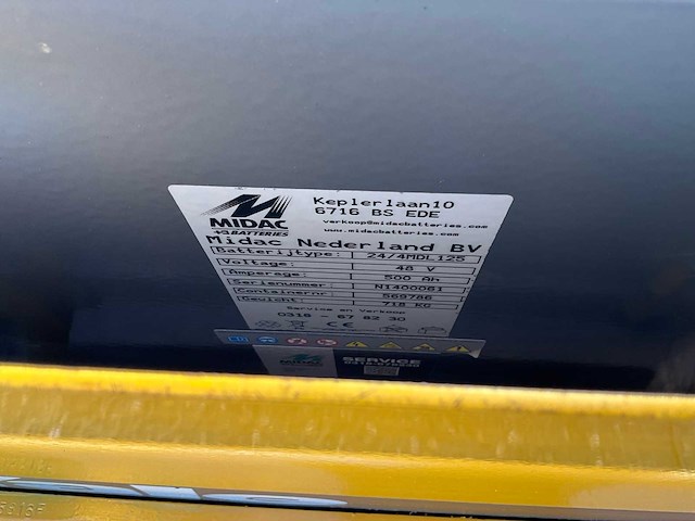 2008 yale erp16atf (swb) e2380 vorkheftruck - afbeelding 15 van  32