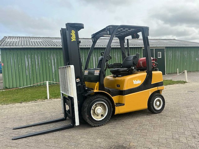 2008 yale glp25vx vorkheftruck - afbeelding 1 van  12