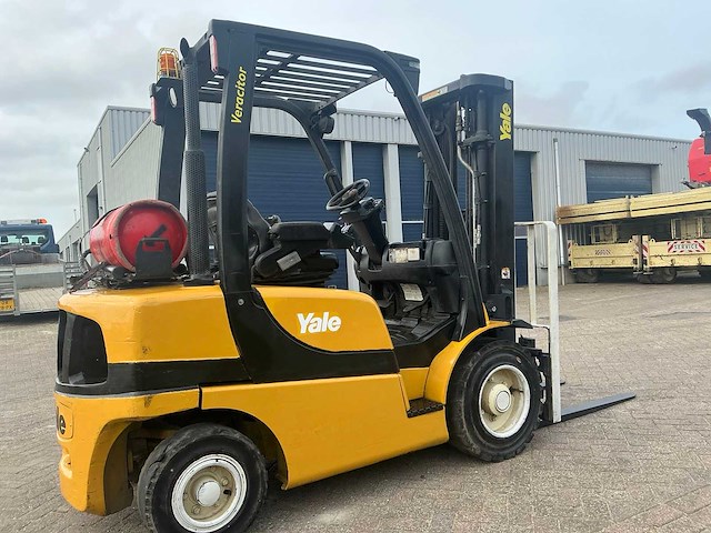 2008 yale glp25vx vorkheftruck - afbeelding 7 van  12