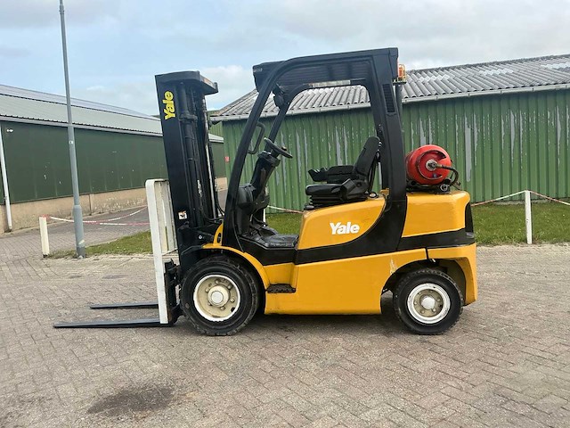 2008 yale glp25vx vorkheftruck - afbeelding 9 van  12