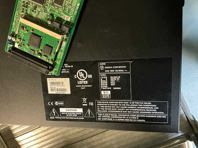 2008 yamaha sb16-8es stageblock - afbeelding 3 van  4