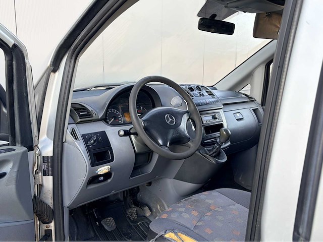 2009 - mercedes-benz - vito 109 cdi 320 lang dc amigo luxe - bedrijfswagen - afbeelding 10 van  11